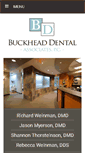Mobile Screenshot of buckheaddentalassociates.com